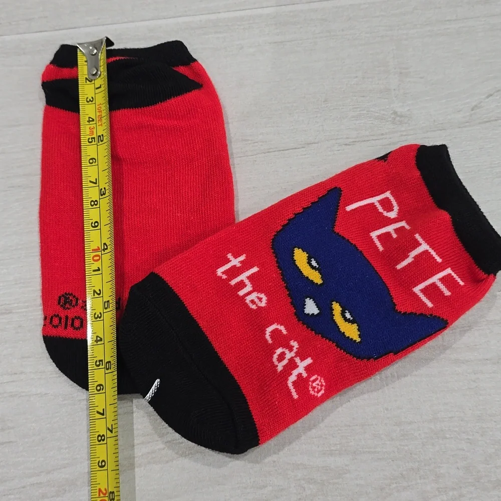 Pete the Cat Kid's No-Show Socks - Multi Color Set Little Boy NWOT